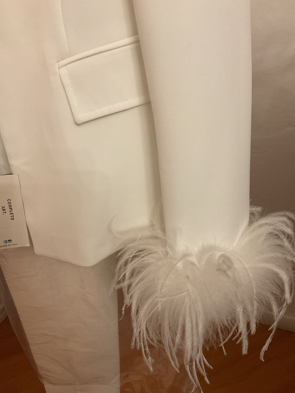 Tailleur bianco