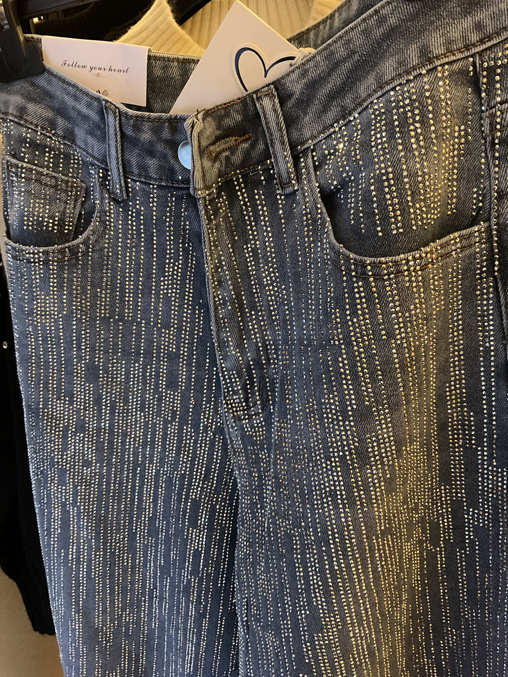 Jeans brillantini