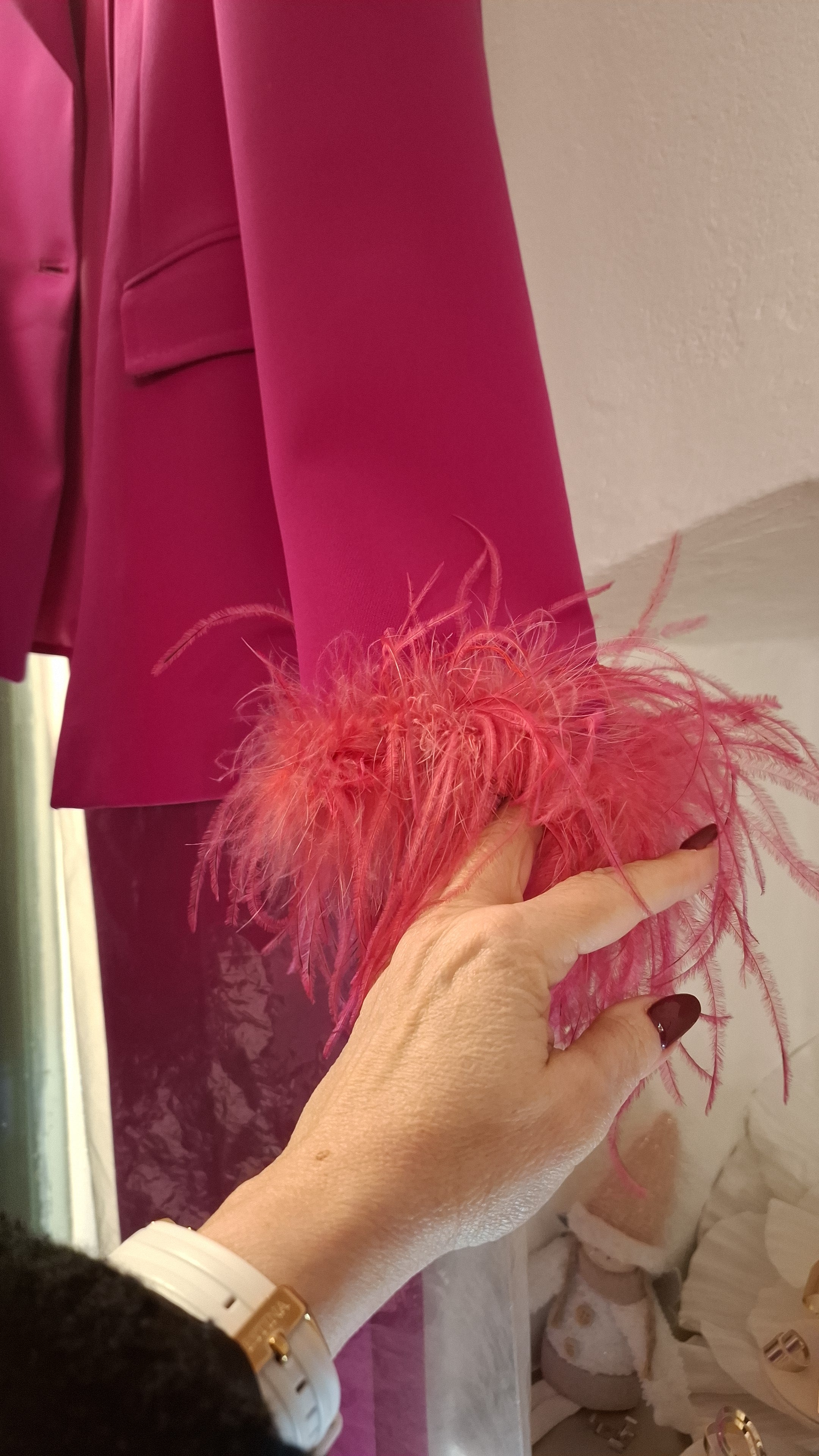 Tailleur fucsia