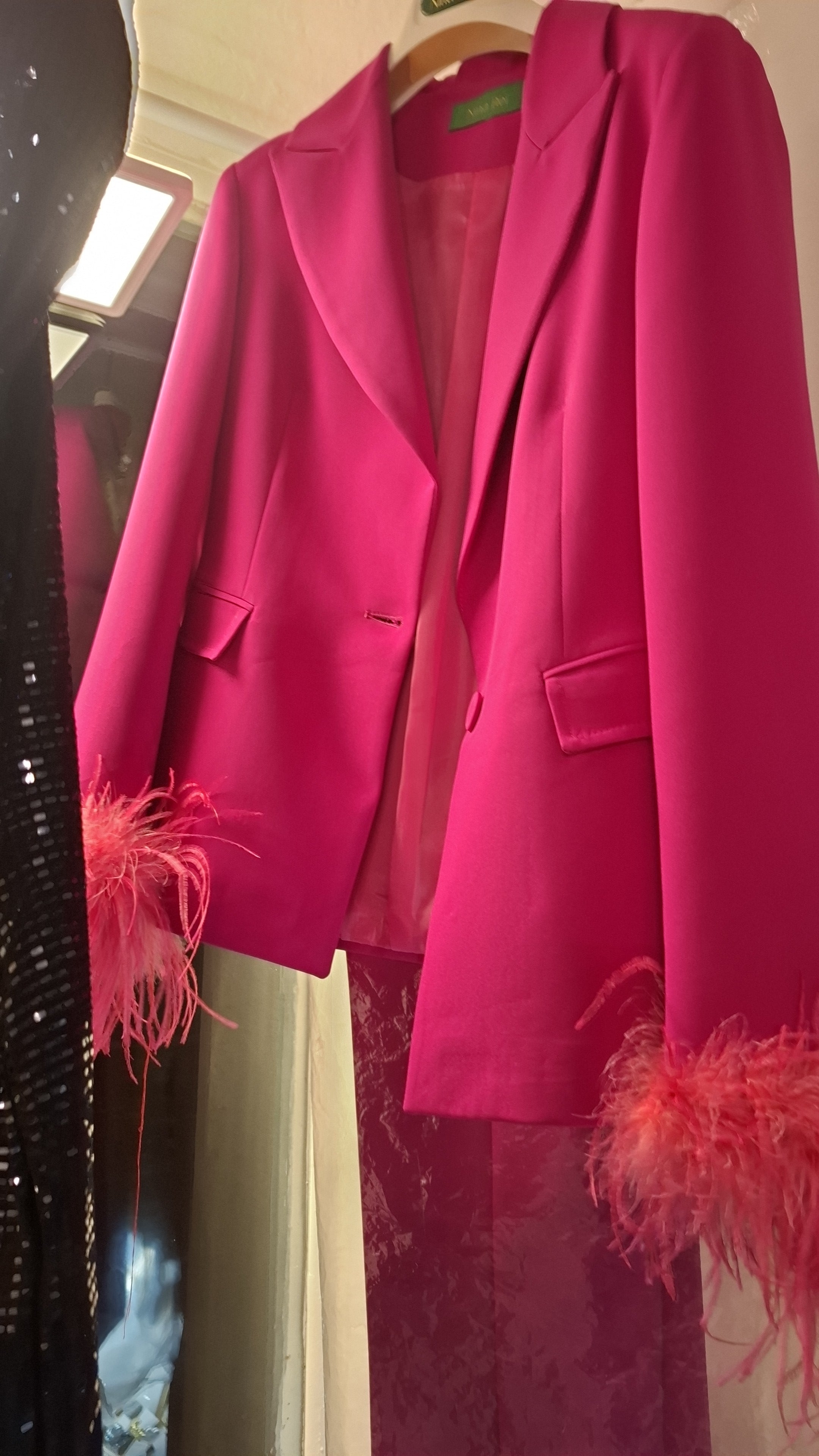 Tailleur fucsia